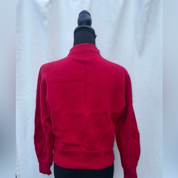 Isabel Marant Etoile Kelaya Red Sweater Size 34 - Picture 3 of 6